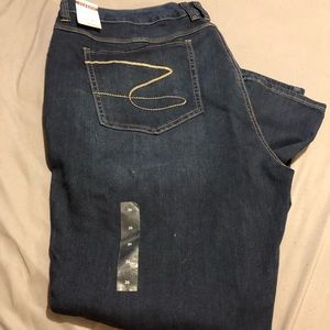 Plus Size Dark Jeans